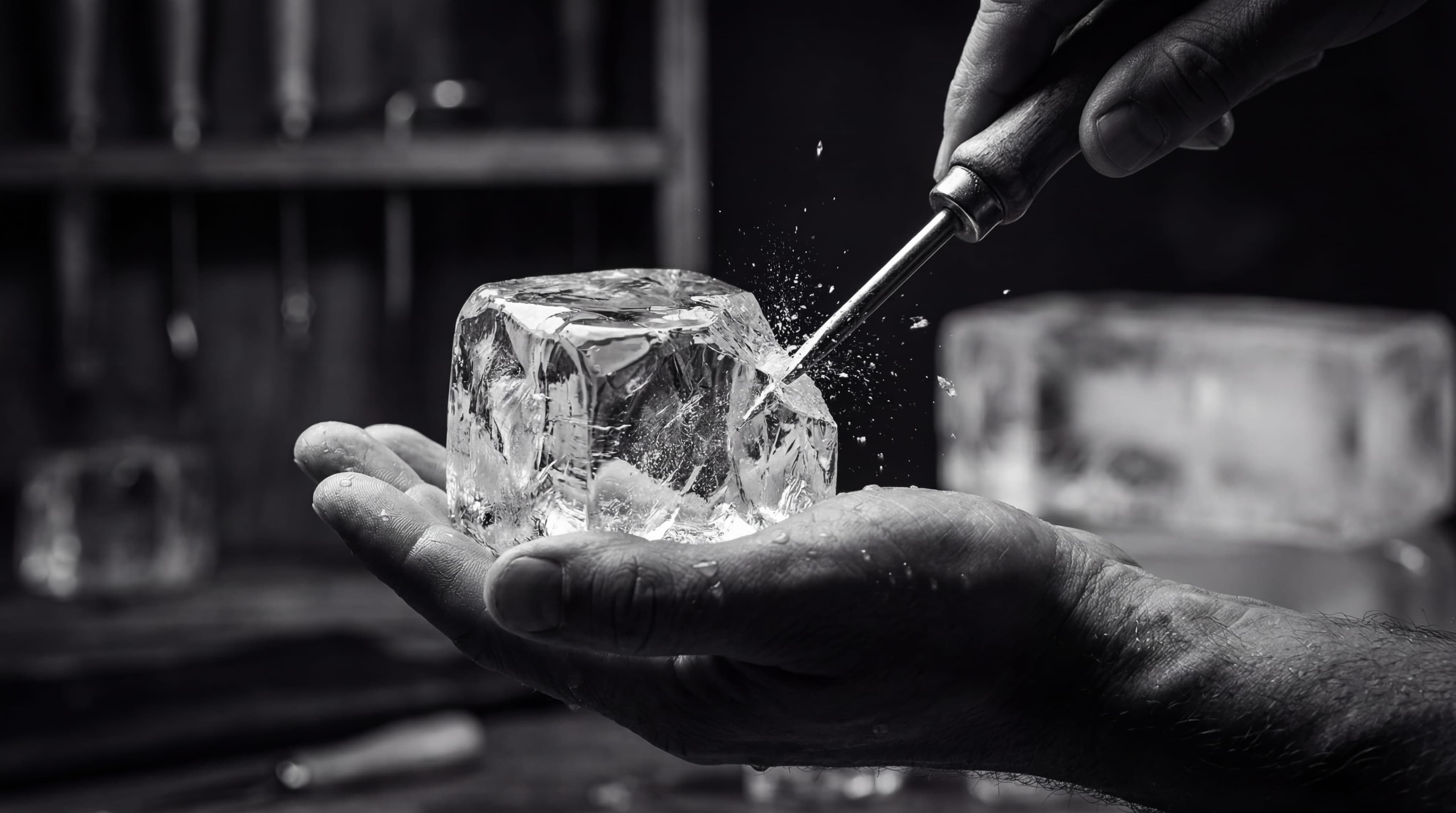Reveal ice installations command attention and amplify recall.